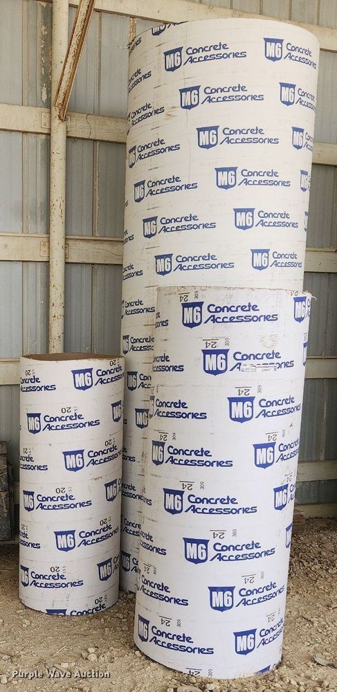 image for item EA9457 (3) Sonotube concrete forms