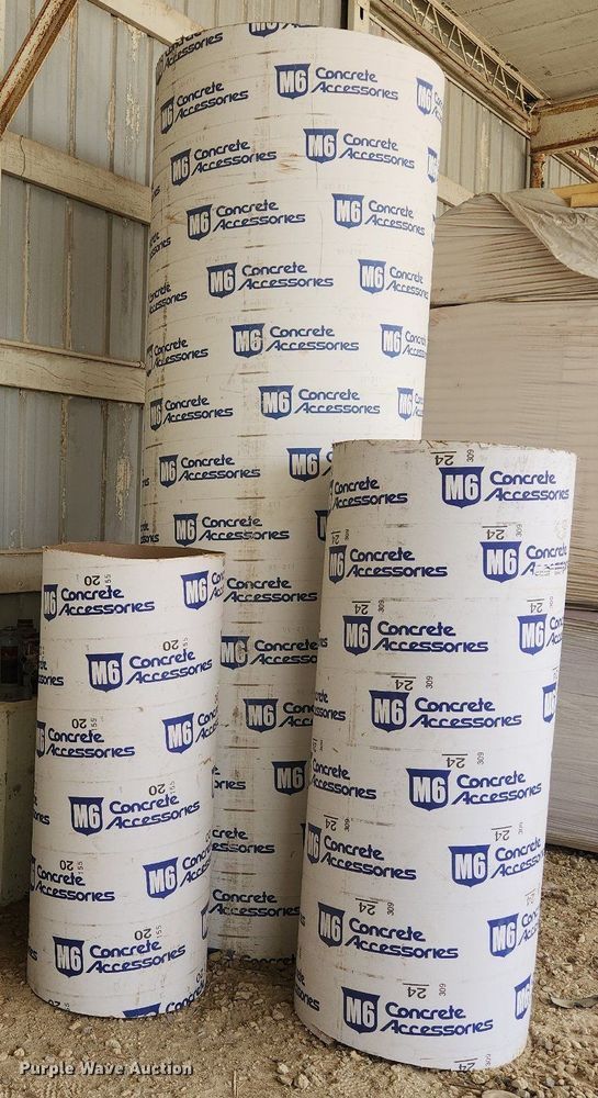 image for item EA9457 (3) Sonotube concrete forms