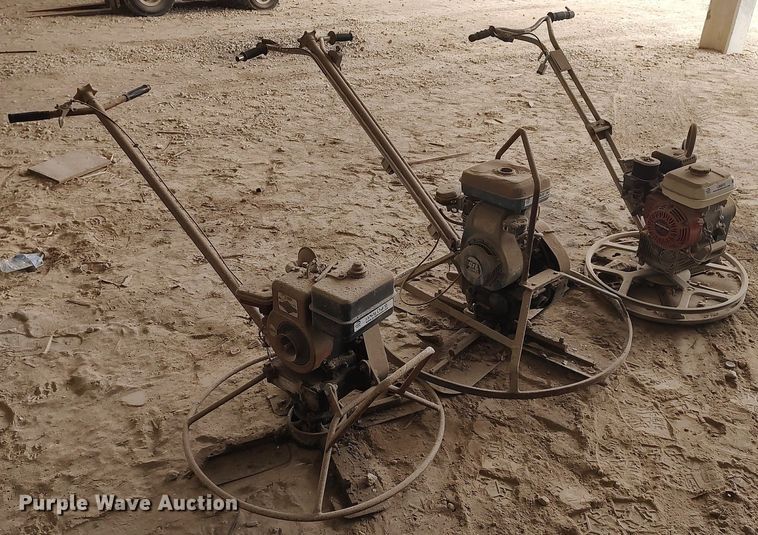 image for item LG9672 (3) power trowels