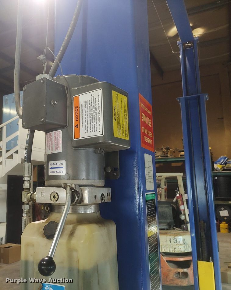 image for item LG9682 Central Marketing TP9KAC  two post automotive lift