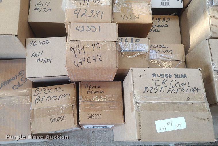 image for item LG9687 (4) pallets of filters