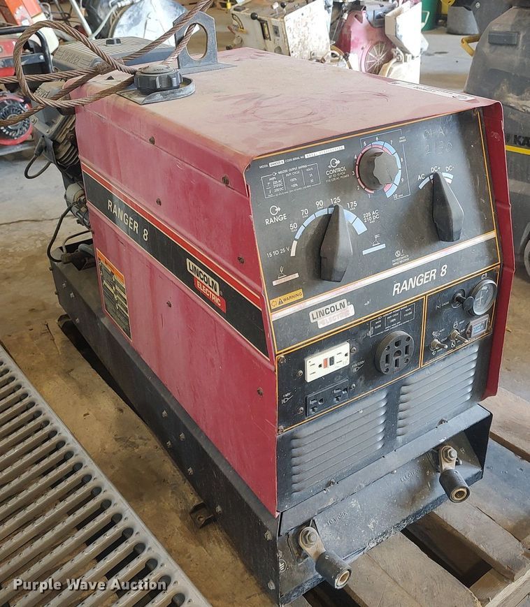 image for item LG9690 Lincoln Ranger 8  welder/generator