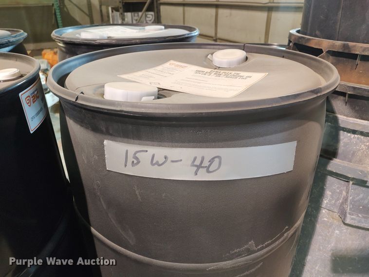 image for item LG9691 (5) 55 gallon drums of lube