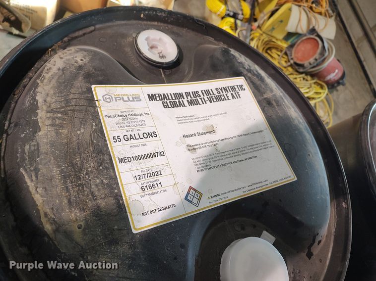 image for item LG9691 (5) 55 gallon drums of lube