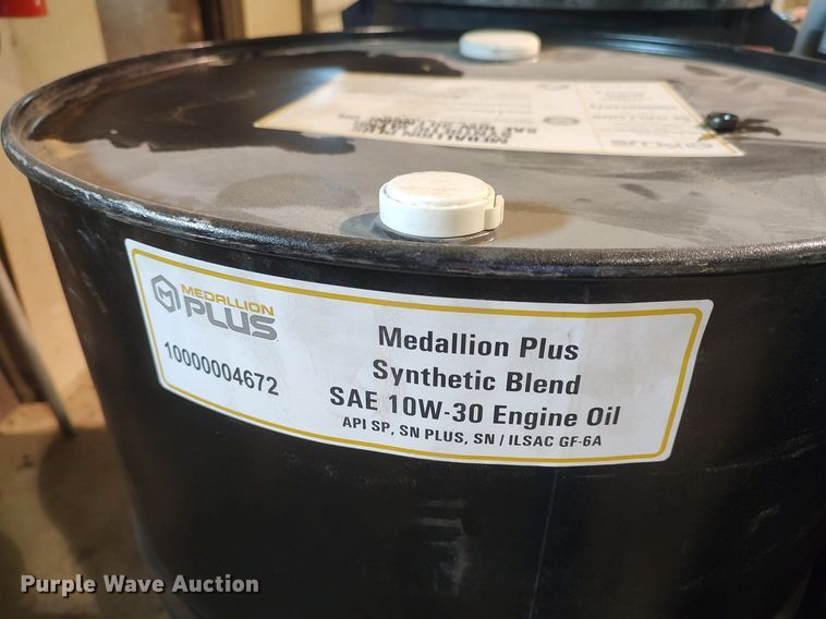 image for item LG9691 (5) 55 gallon drums of lube