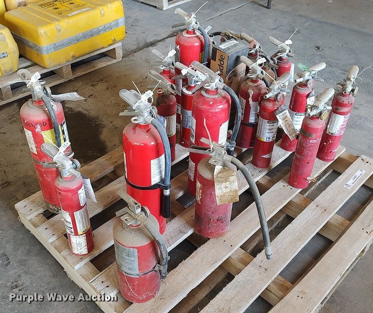 image for item LG9697 (22) fire extinguishers