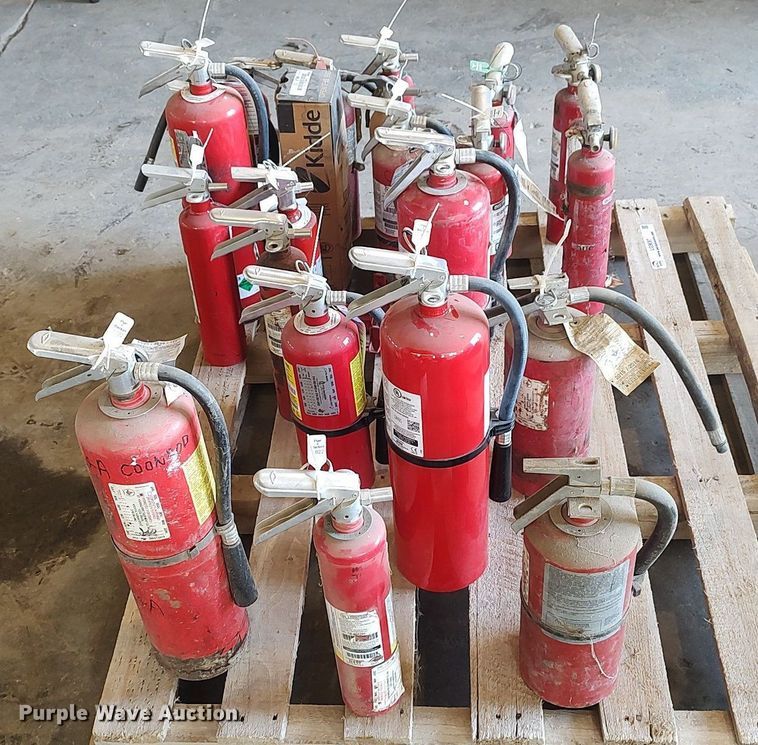 image for item LG9697 (22) fire extinguishers