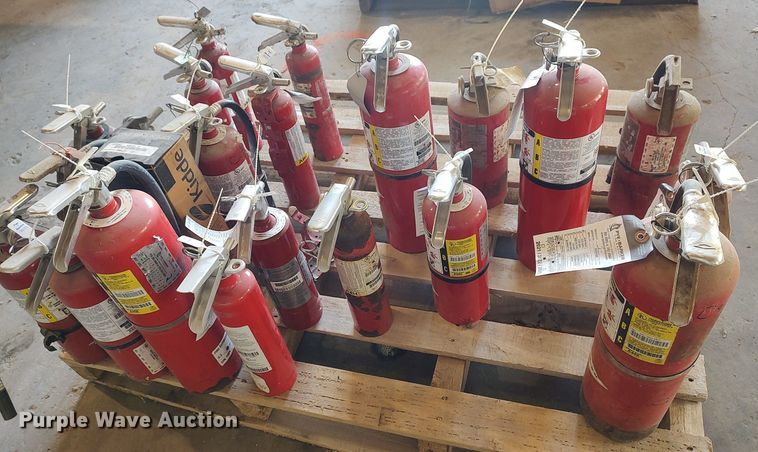 image for item LG9697 (22) fire extinguishers