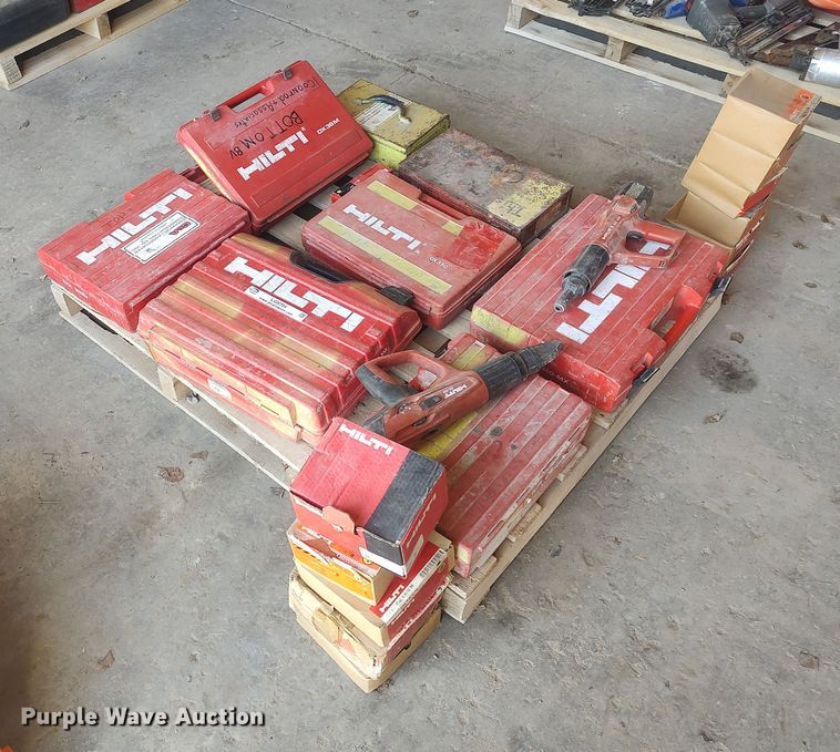 image for item LG9704 (9) Hilti powder nail guns