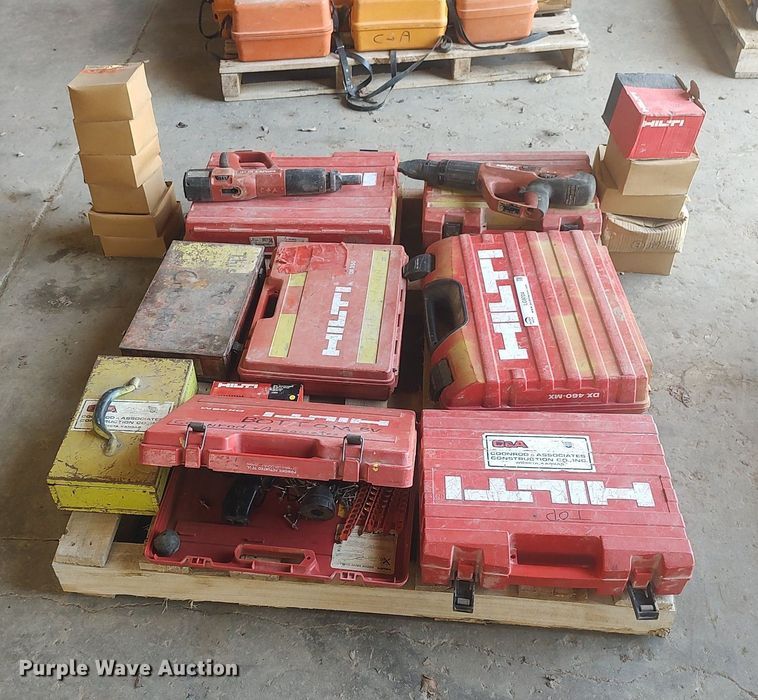 image for item LG9704 (9) Hilti powder nail guns