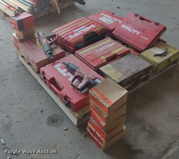 image for item LG9704 (9) Hilti powder nail guns