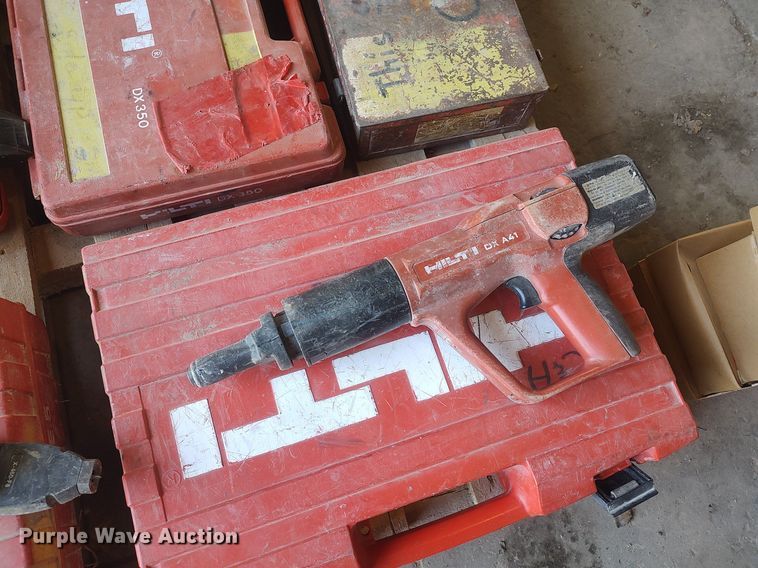 image for item LG9704 (9) Hilti powder nail guns