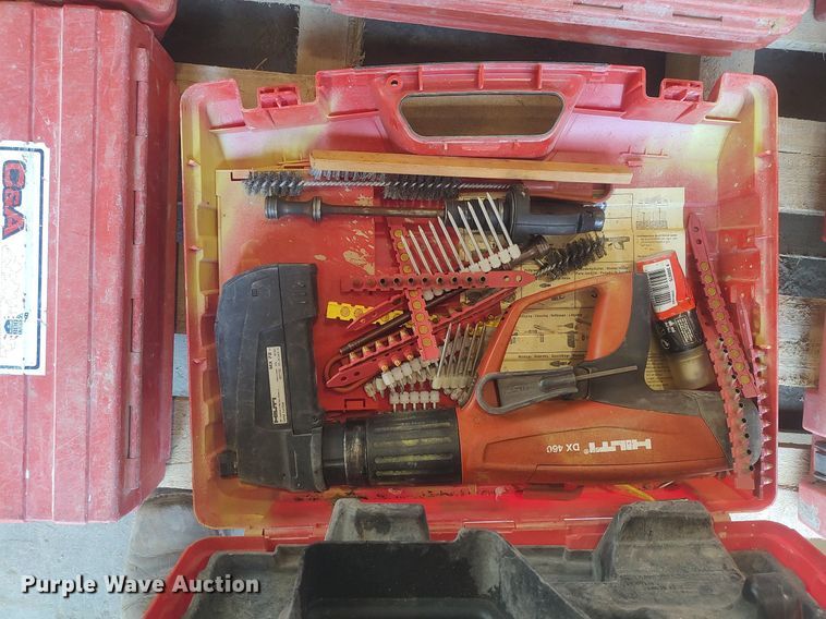 image for item LG9704 (9) Hilti powder nail guns
