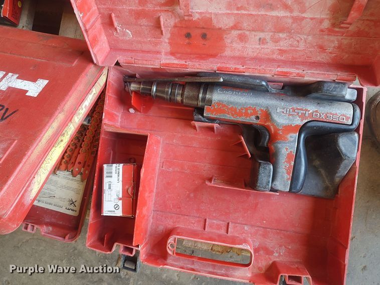 image for item LG9704 (9) Hilti powder nail guns