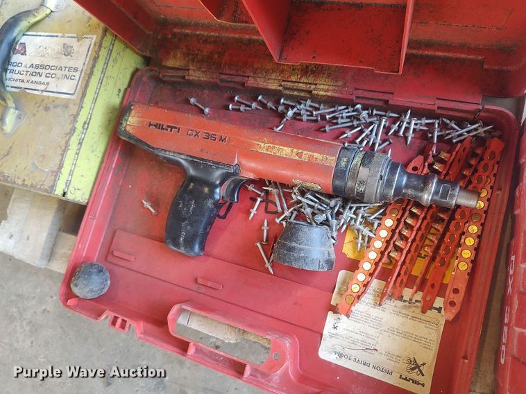 image for item LG9704 (9) Hilti powder nail guns