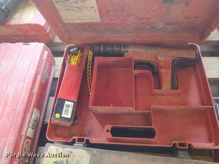 image for item LG9704 (9) Hilti powder nail guns