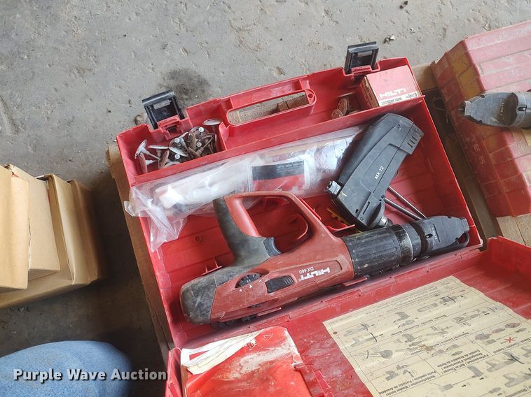 image for item LG9704 (9) Hilti powder nail guns