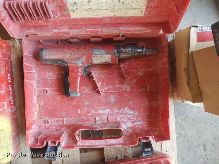 image for item LG9704 (9) Hilti powder nail guns