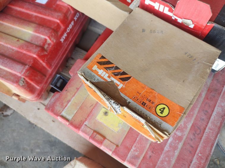 image for item LG9704 (9) Hilti powder nail guns