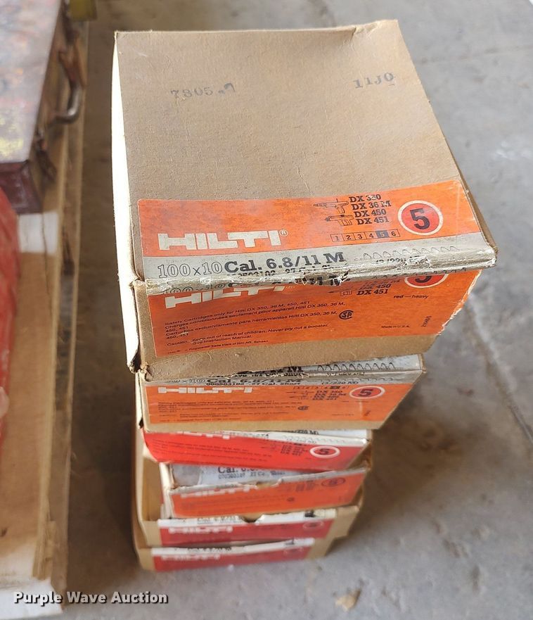 image for item LG9704 (9) Hilti powder nail guns