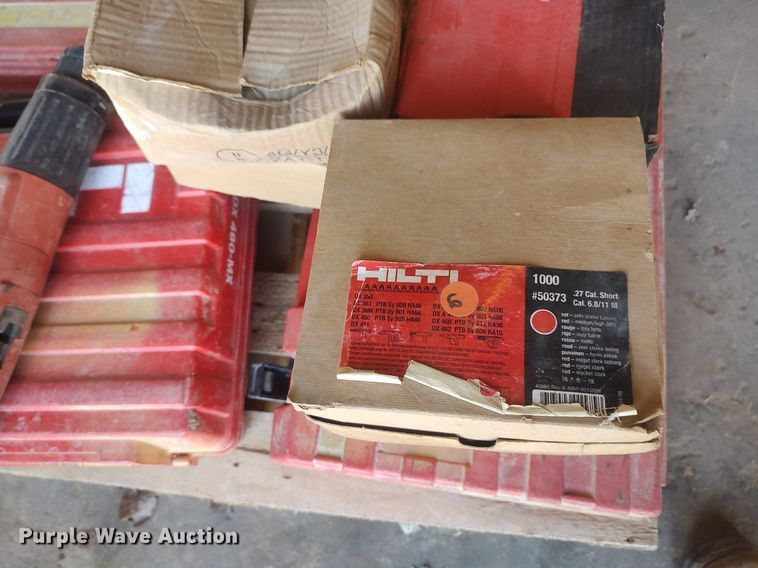 image for item LG9704 (9) Hilti powder nail guns