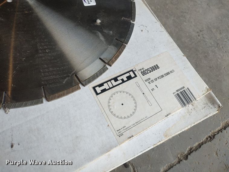 image for item LG9709 (18) concrete saw blades