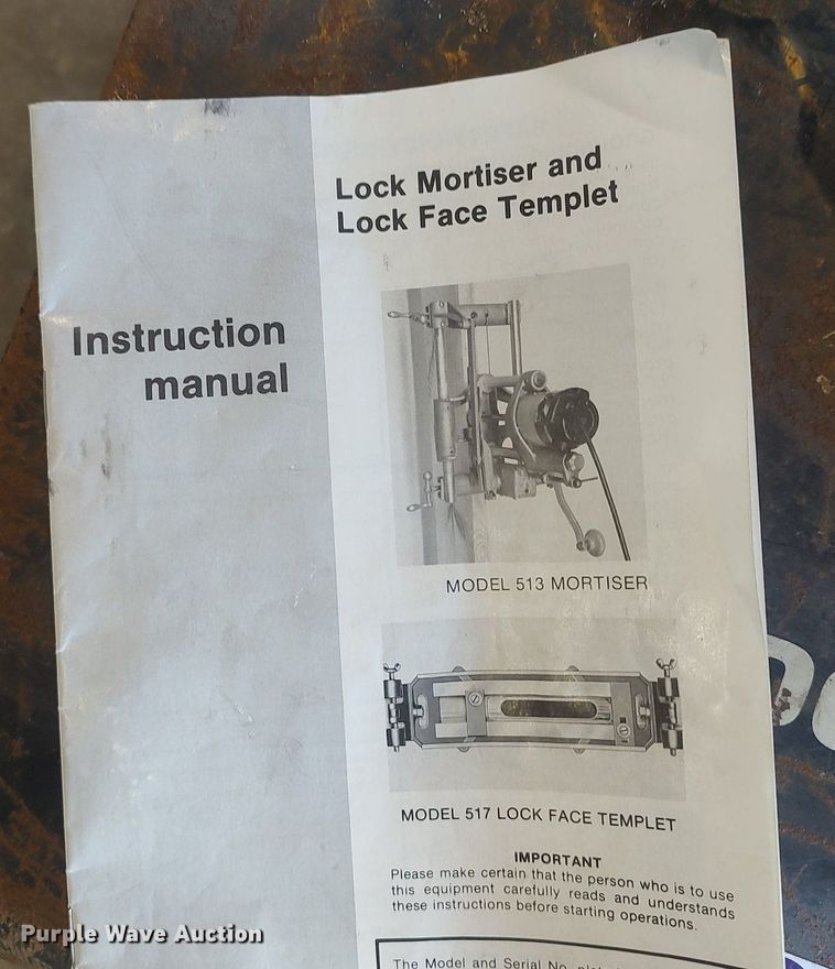 image for item LG9713 (2) lock mortisers