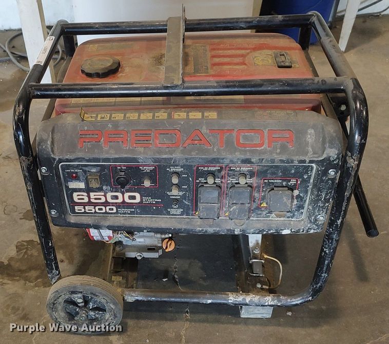 image for item LG9721 Predator 6500  generator