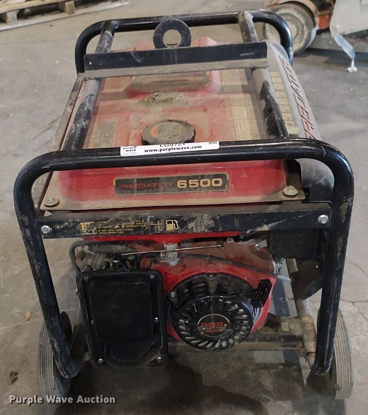 image for item LG9721 Predator 6500  generator