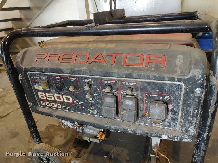 image for item LG9721 Predator 6500  generator