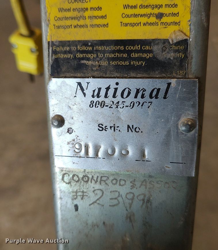 image for item LG9722 National  floor scraper