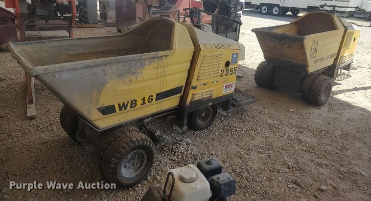 image for item LG9775 (2) Wacker concrete buggies