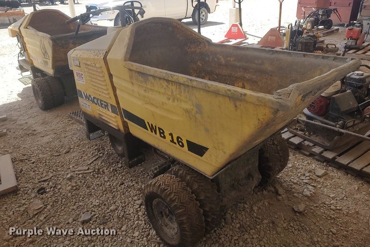 image for item LG9775 (2) Wacker concrete buggies