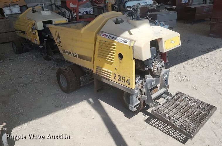 image for item LG9775 (2) Wacker concrete buggies