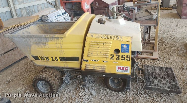 image for item LG9775 (2) Wacker concrete buggies