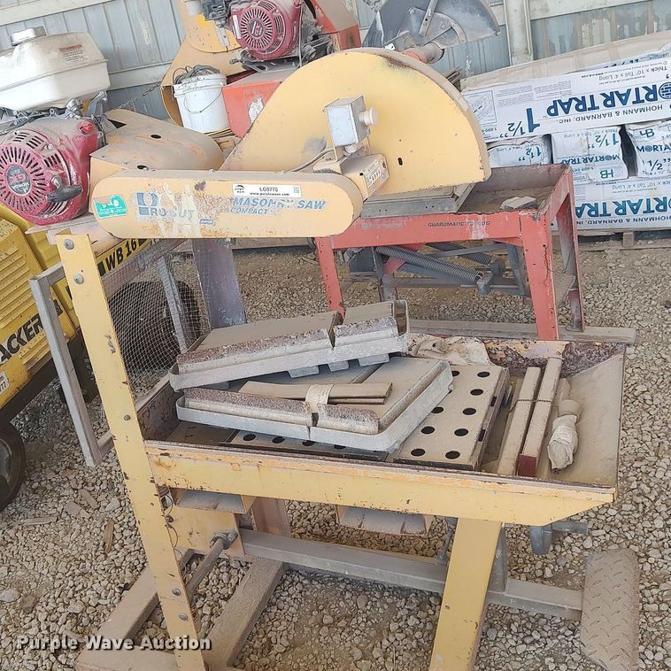 image for item LG9778 Norton Pro-Cut  masonry saw