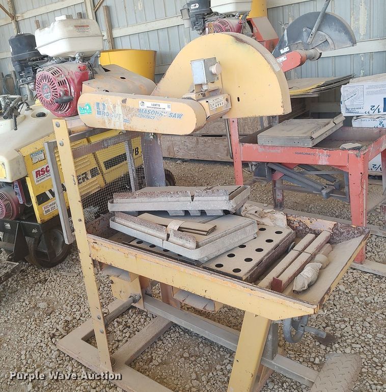 image for item LG9778 Norton Pro-Cut  masonry saw