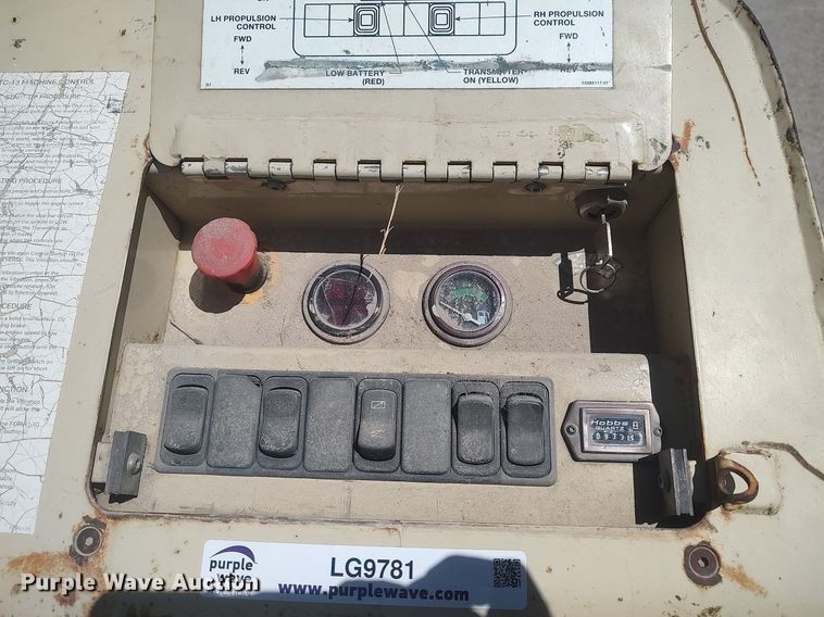 image for item LG9781 Ingersoll Rand TC-13  trench compactor