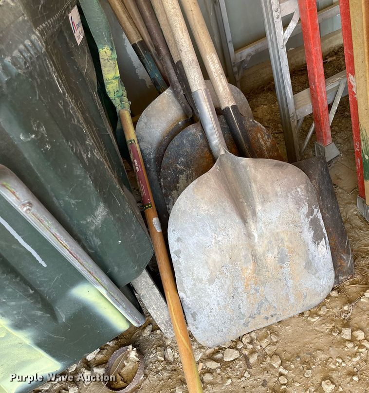 image for item LT9575 Approximately 30 snow shovels