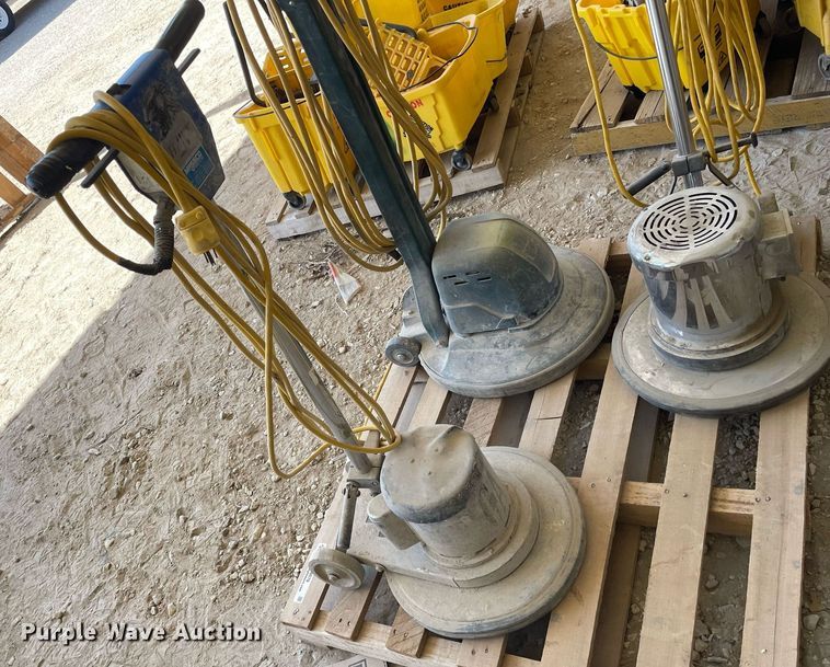 image for item LT9578 (3) floor buffers