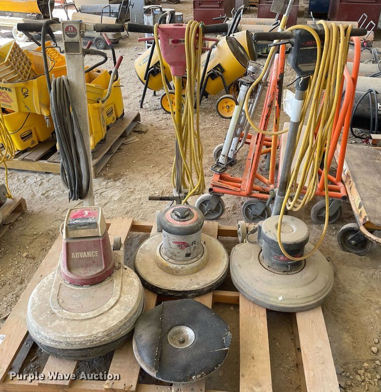 image for item LT9579 (3) floor buffers