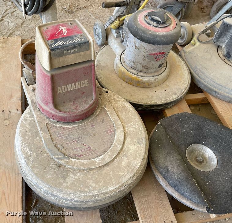 image for item LT9579 (3) floor buffers