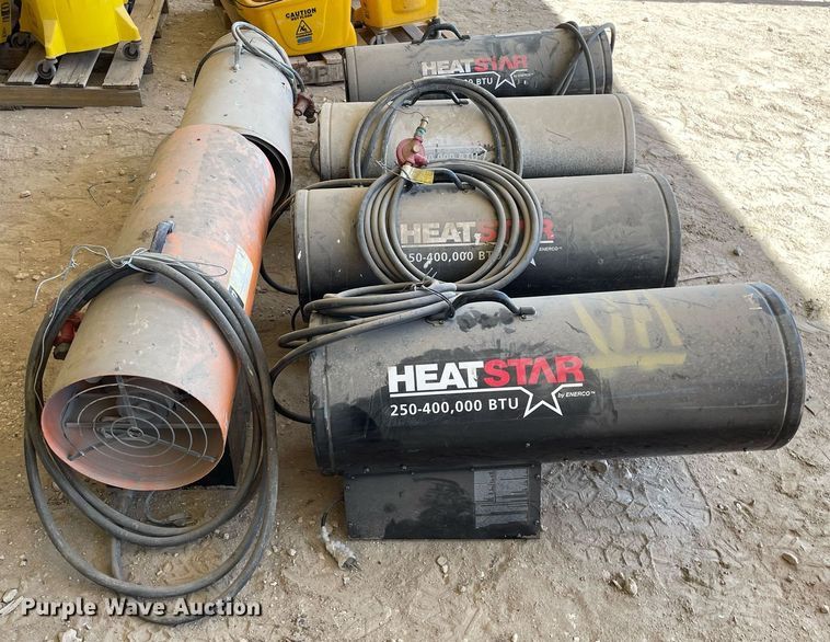 image for item LT9586 (6) propane heaters