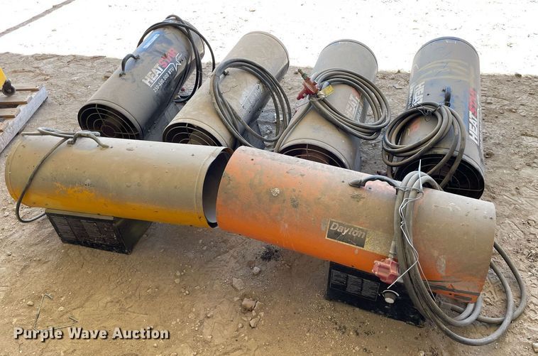 image for item LT9586 (6) propane heaters