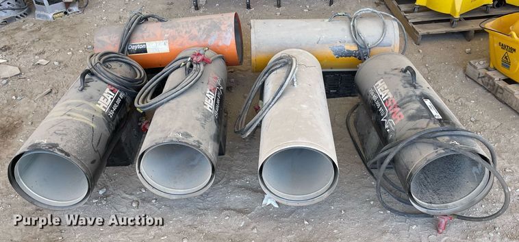 image for item LT9586 (6) propane heaters