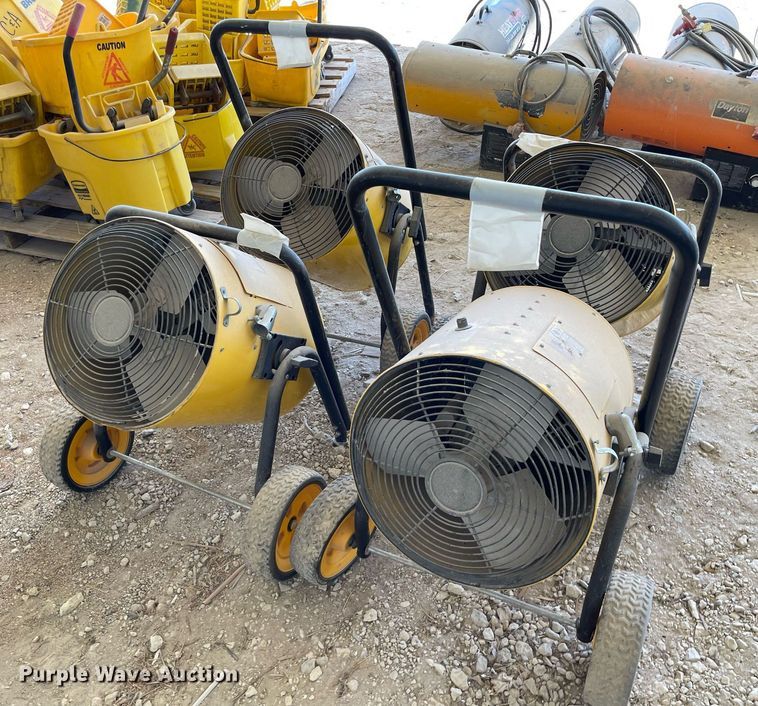 image for item LT9587 (4) Fostoria electric heaters