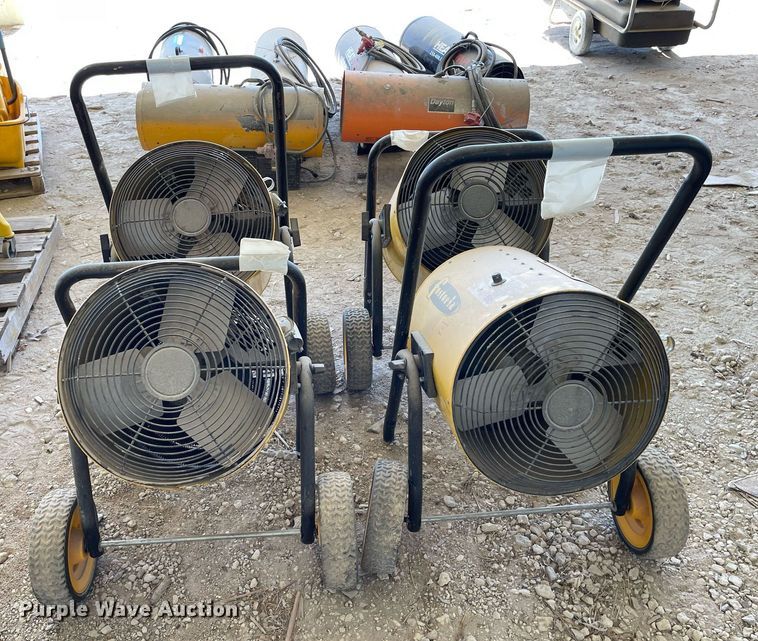 image for item LT9587 (4) Fostoria electric heaters