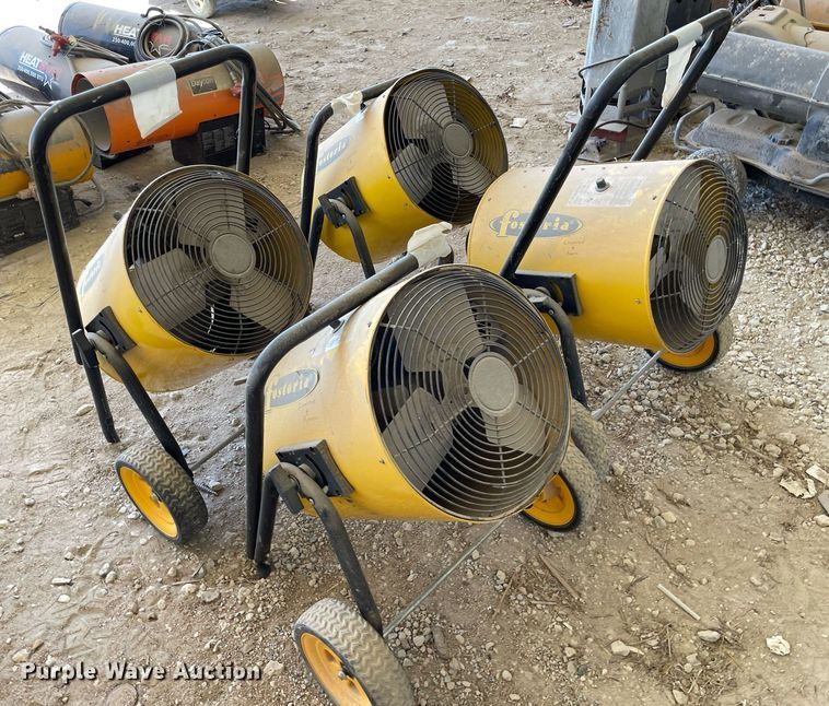 image for item LT9587 (4) Fostoria electric heaters