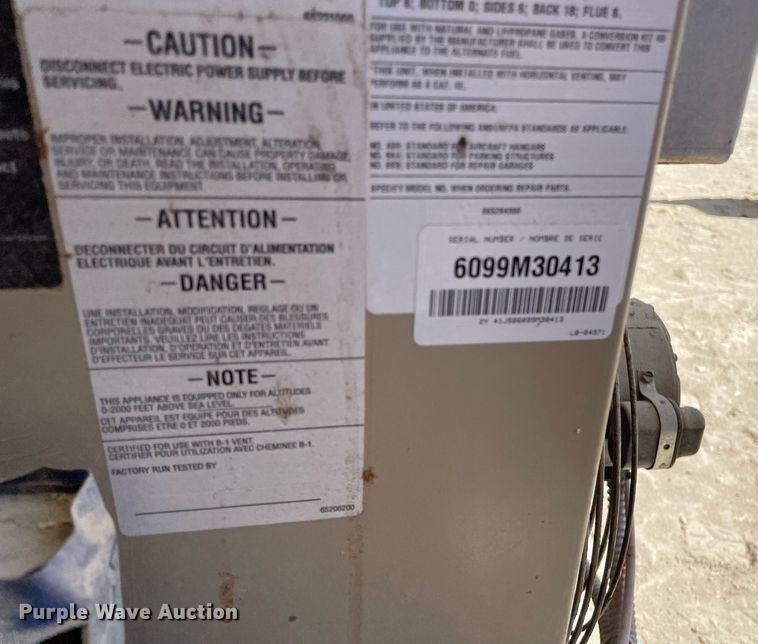 image for item LT9590 (2) propane heaters