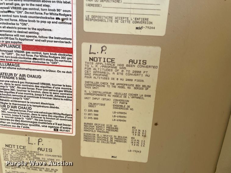 image for item LT9590 (2) propane heaters